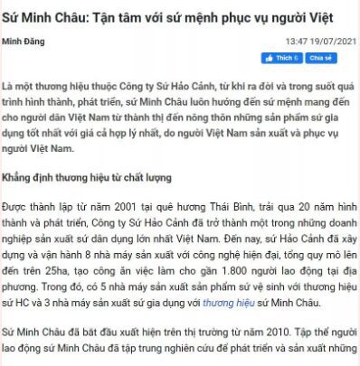 bao doanh nha su minh chau