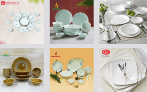 Các mẫu bát đĩa độc đáo dành cho nhà hàng quán ăn