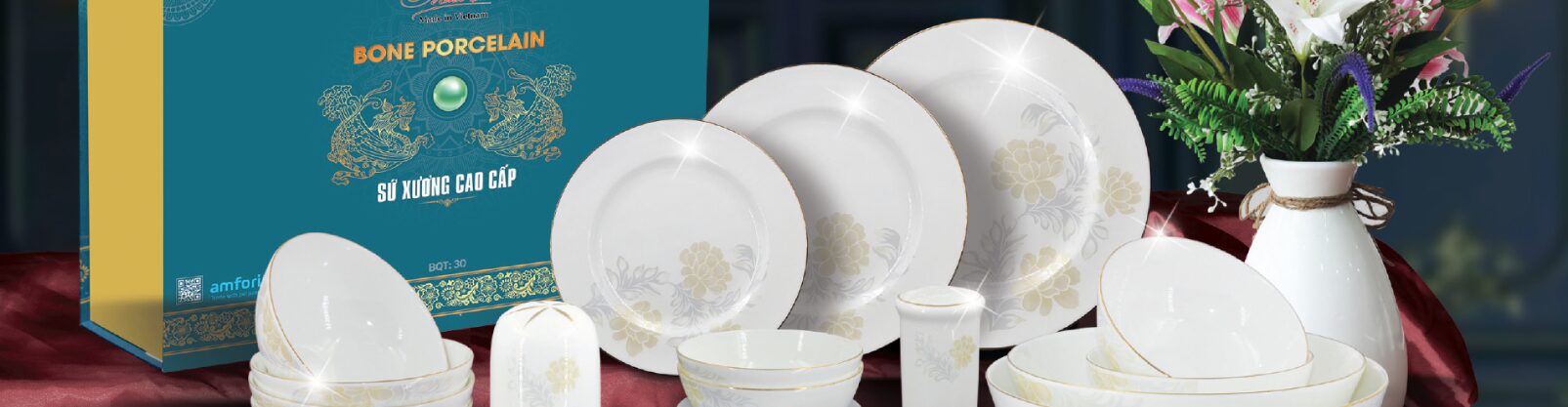 bát đĩa sứ minh châu