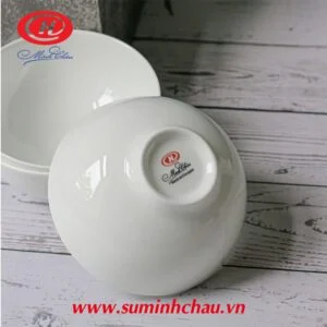 Chén Cơm Minh Châu Sứ Trắng - MC-C06 Chén cơm Minh Châu sứ trắng MC-C06