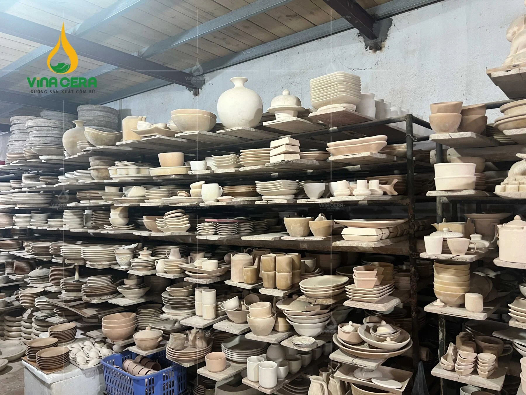 Công ty sứ Minh Châu uy tín trên thị trường hiện nay xưởng sản xuất bát đĩa in logo