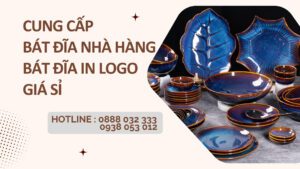 Cung cấp bát đĩa nhà hàng - bat đĩa in logo giá sỉ