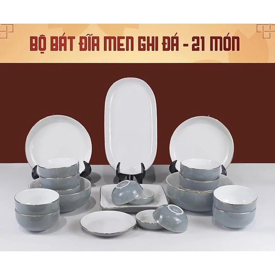 Địa Chỉ Mua Bát Đĩa Nhà Hàng Giá Rẻ Tại TP.HCM bo ban an men mau 6