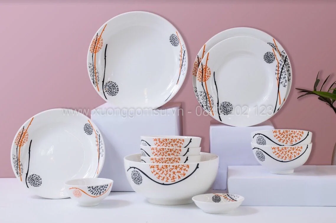 Địa Chỉ Mua Bát Đĩa Nhà Hàng Giá Rẻ Tại TP.HCM bo ban an