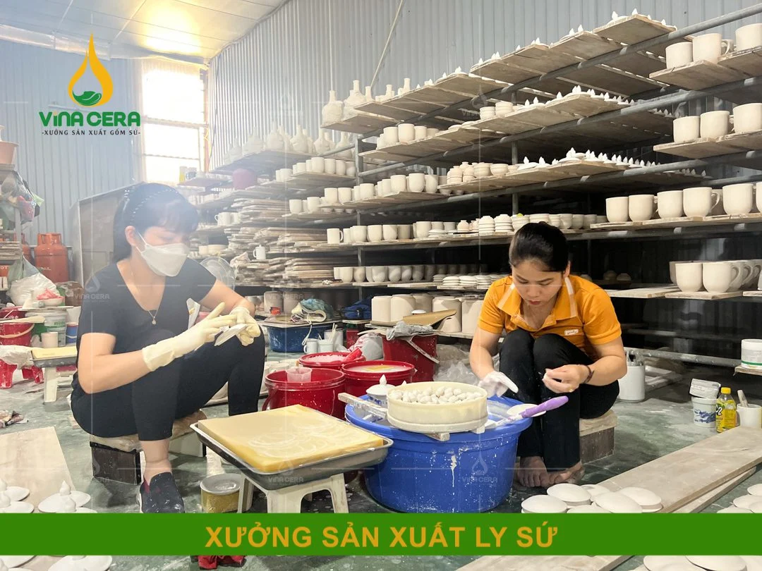Địa Chỉ Mua Bát Đĩa Nhà Hàng Giá Rẻ Tại TP.HCM Xưởng sản xuất ly sứ in logo