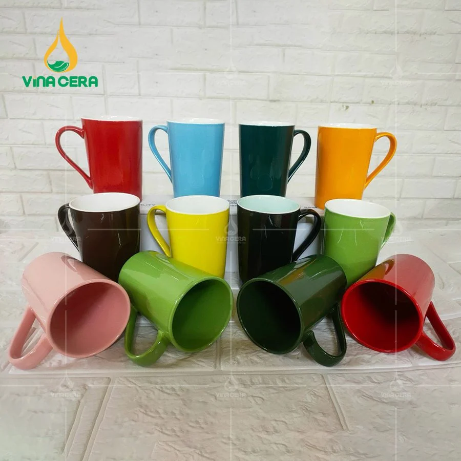 Những ưu điểm vượt trội của cốc sứ Minh Châu Xưởng sản xuất ly sứ in logo