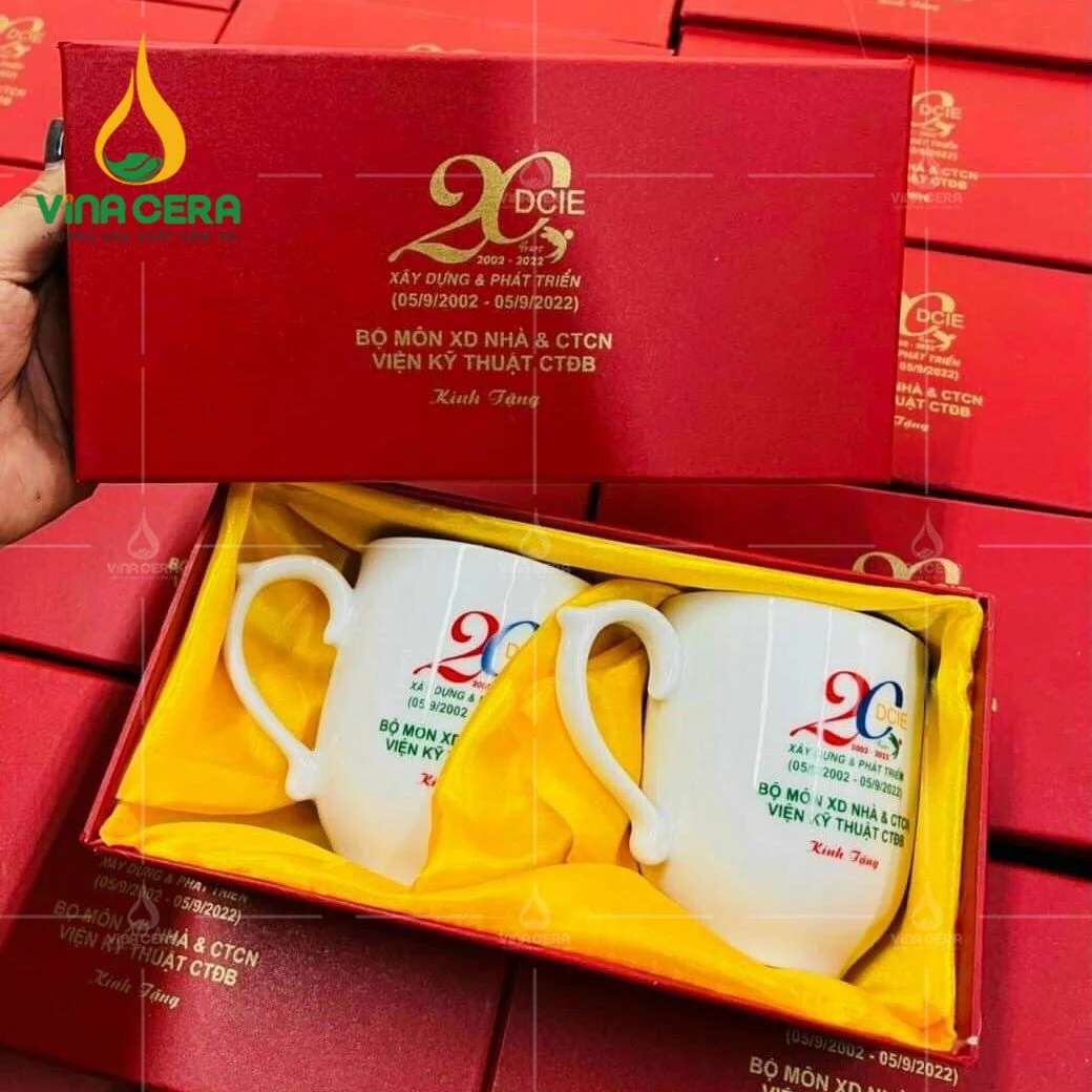 Top 100+ Mẫu Ly Sứ Bát Tràng Đẹp, Giá Tốt Xưởng sản xuất ly sứ in logo