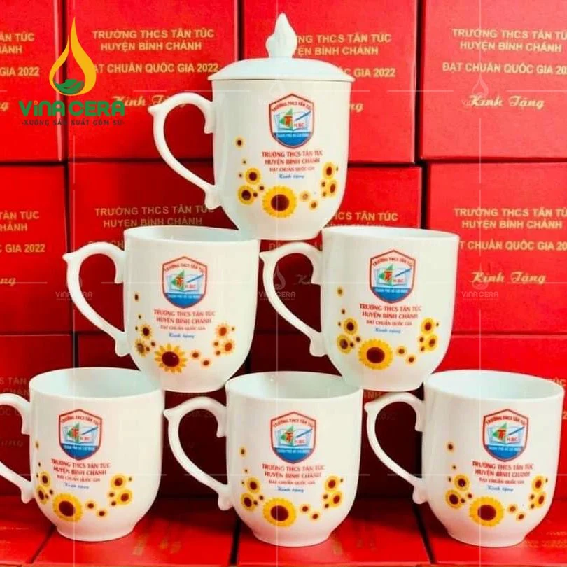 Top 100+ Mẫu Ly Sứ Bát Tràng Đẹp, Giá Tốt Xưởng sản xuất ly sứ in logo