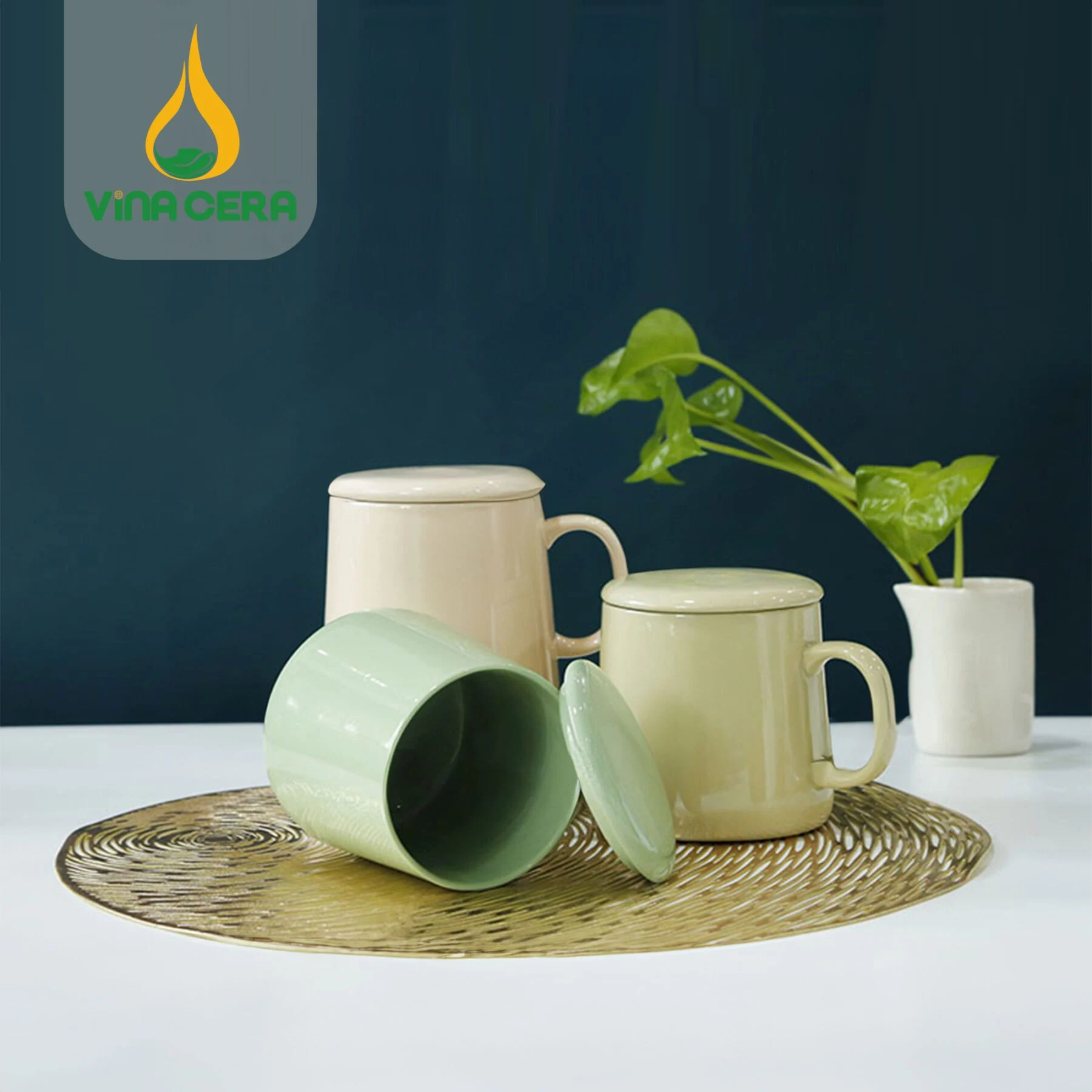Gốm Sứ Việt – cửa hàng sứ Minh Châu đáng tin cậy Xưởng sản xuất ly sứ in logo