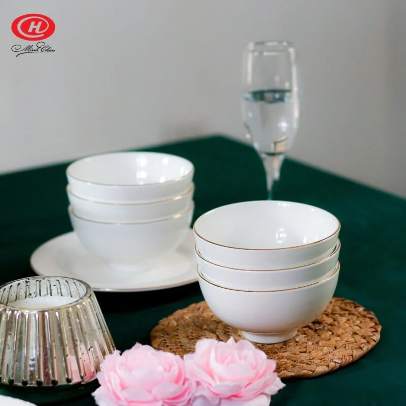 bát đĩa sứ minh châu