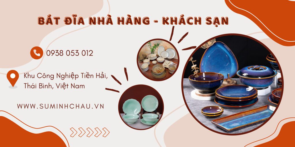 Mua Chén Đĩa Sứ Cho Quán Ăn Ở Đâu ? Xưởng Sản Xuất Bát Đĩa Sứ Giá Sỉ Xưởng sản xuất Bát đĩa Nhà hàng - Khách sạn