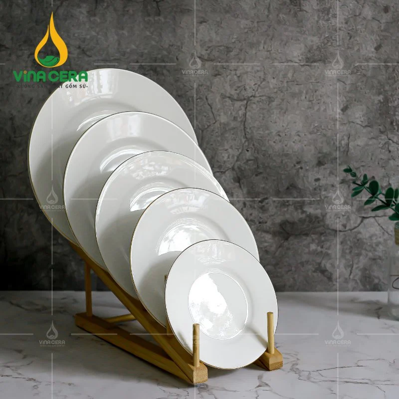 đĩa sứ minh châu