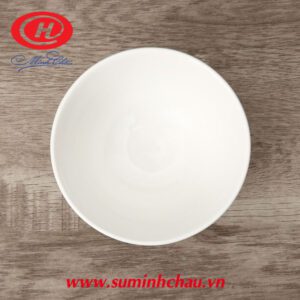 Chén Cơm Sứ Minh Châu Trắng MC-C05 Chén Cơm Sứ Minh Châu Trắng MC-C05