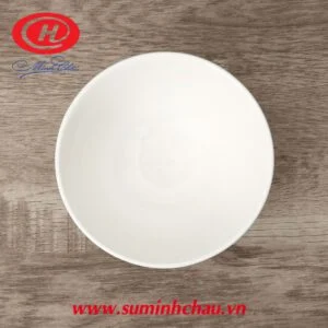 Chén Cơm Sứ Minh Châu Trắng MC-C05