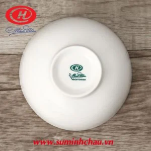 Chén cơm sứ Minh Châu trắng MC-CH04