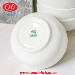 Chén Cơm Sứ Trắng Minh Châu MC-C07