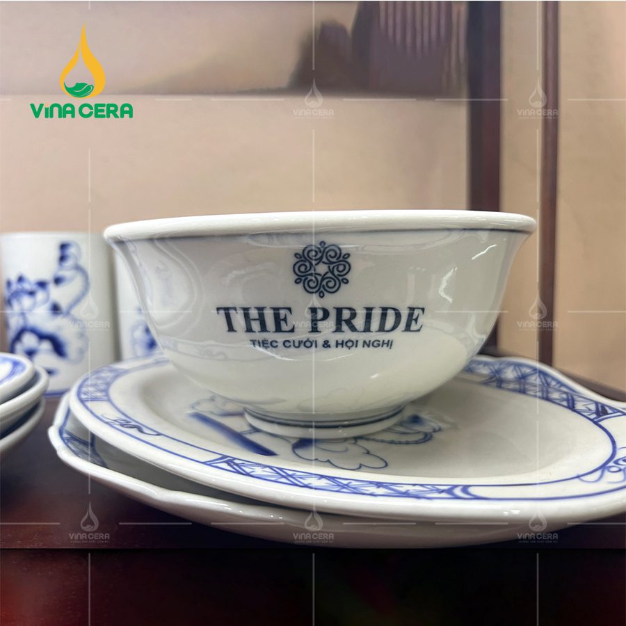 Bát Đĩa In Logo Bát đĩa in logo