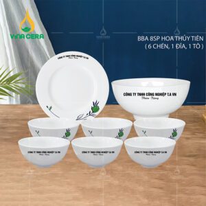 Bát đĩa in logo