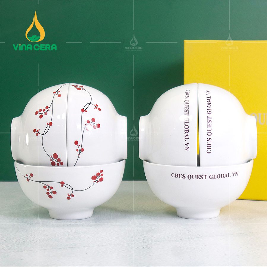 Bát Đĩa In Logo Bát đĩa in logo