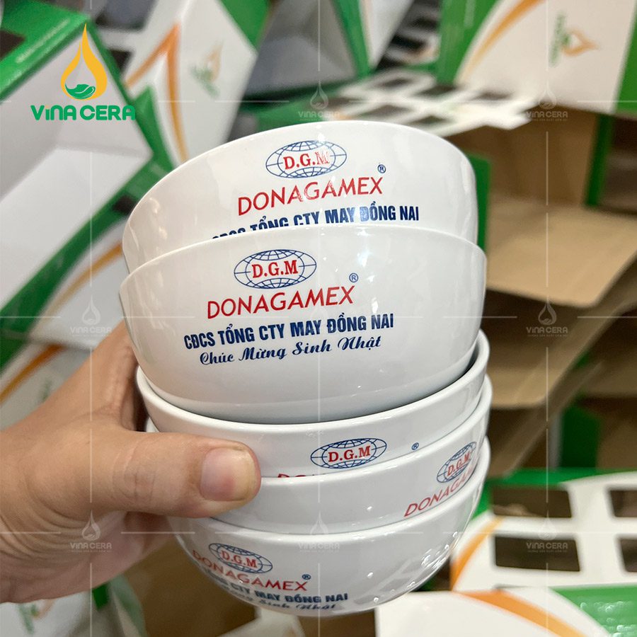 Bát Đĩa In Logo Bát đĩa in logo