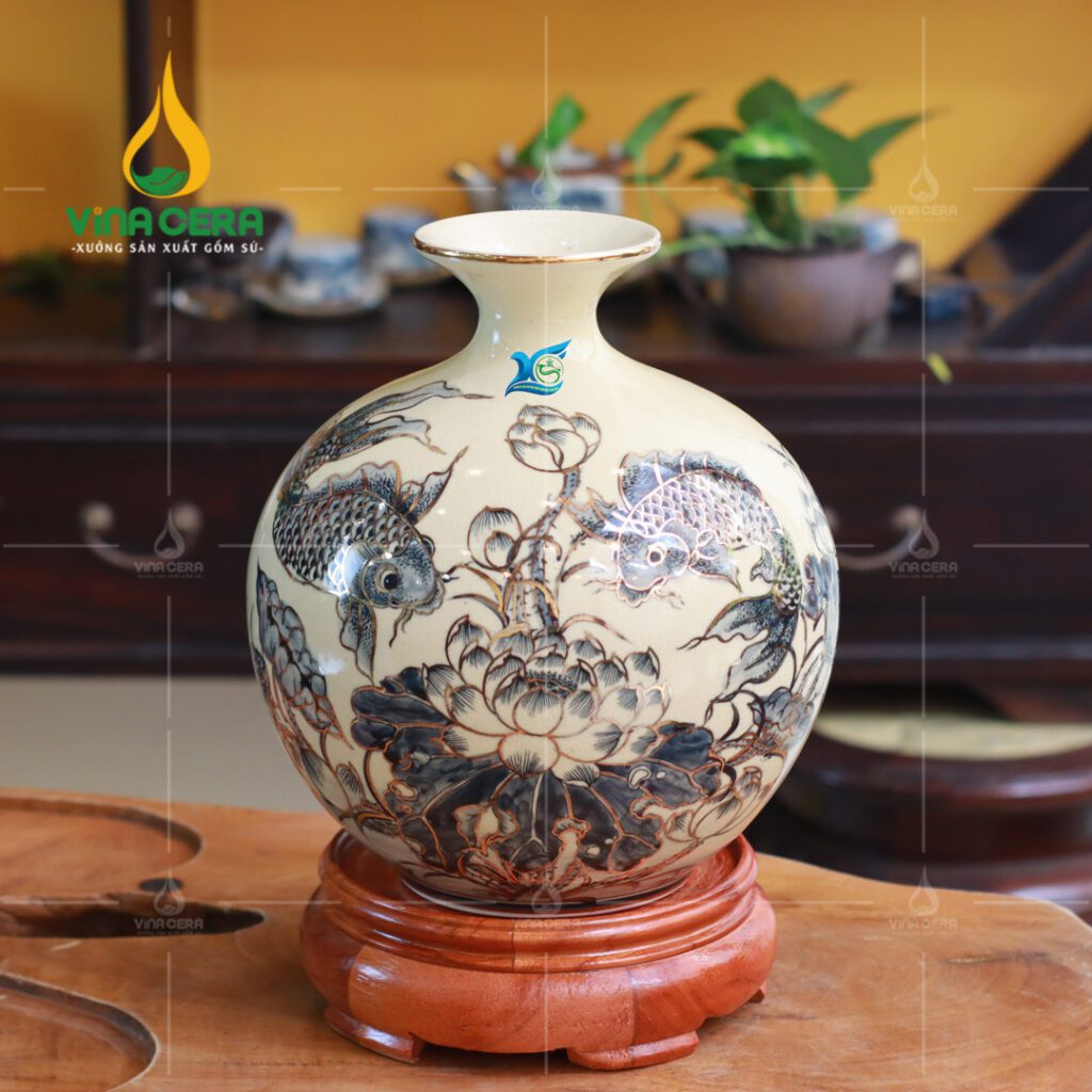 Bình Hút Lộc In logo