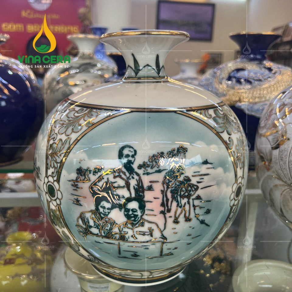 Bình Hút Lộc Kỷ Niệm Ngày Thành Lập Quân Đội Nhân Dân