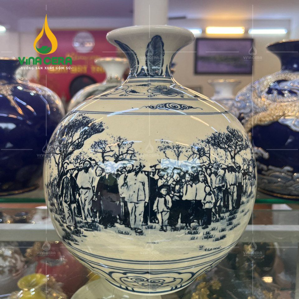 Bình Hút Lộc Kỷ Niệm Ngày Thành Lập Quân Đội Nhân Dân