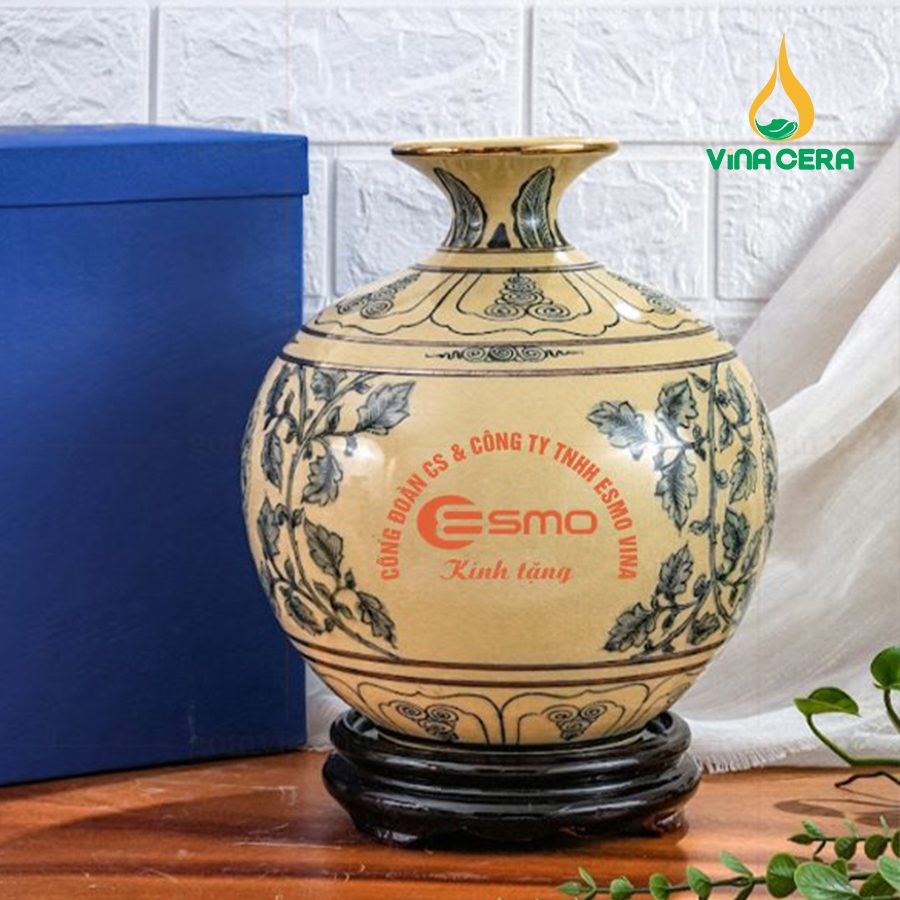 Bình hút lộc men rạn