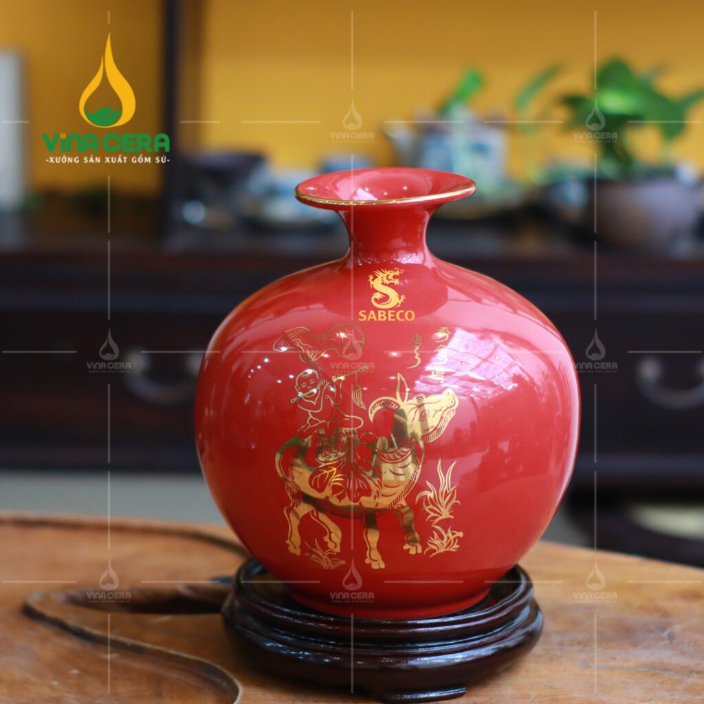 Bình Hút Lộc In logo