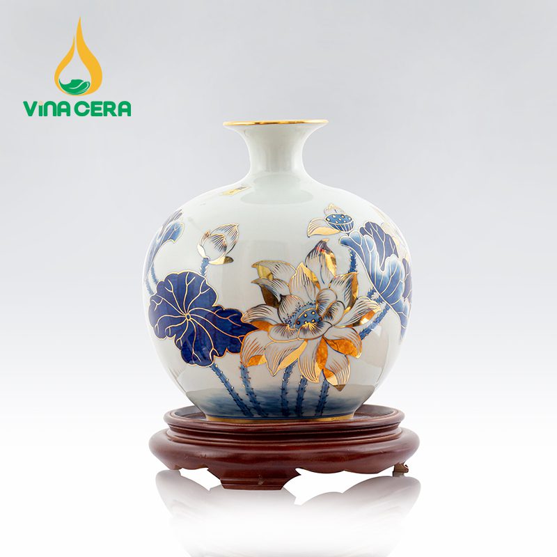 Bình Hút Lộc vẽ Vàng