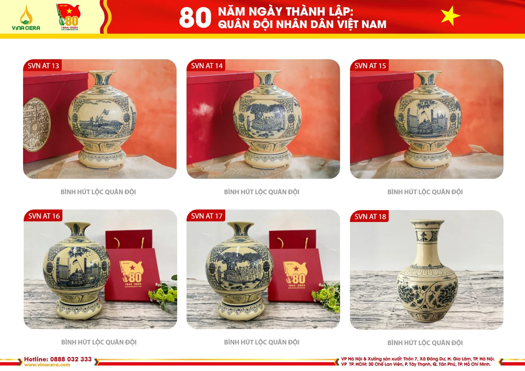 Quà Tặng 80 Năm Ngày Thành Lập Quân Đội Nhân Dân Việt Nam