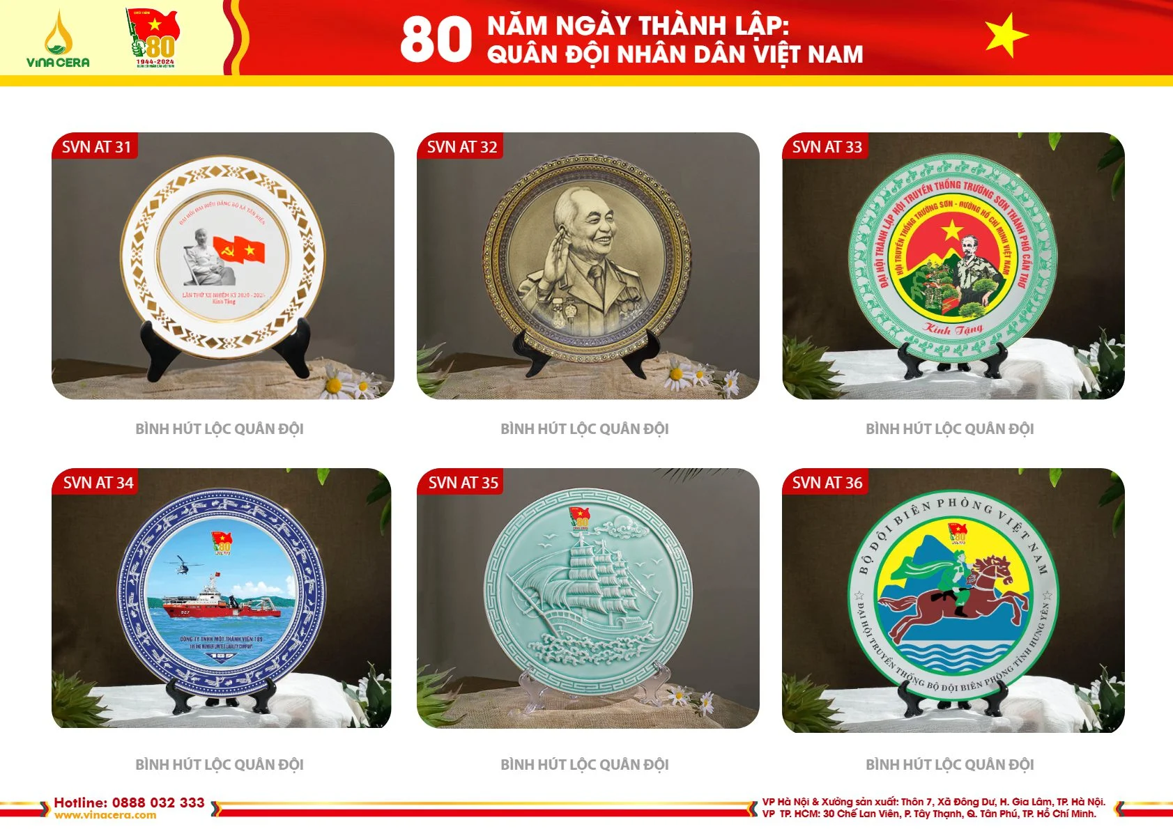 Quà Tặng 80 Năm Ngày Thành Lập Quân Đội Nhân Dân Việt Nam
