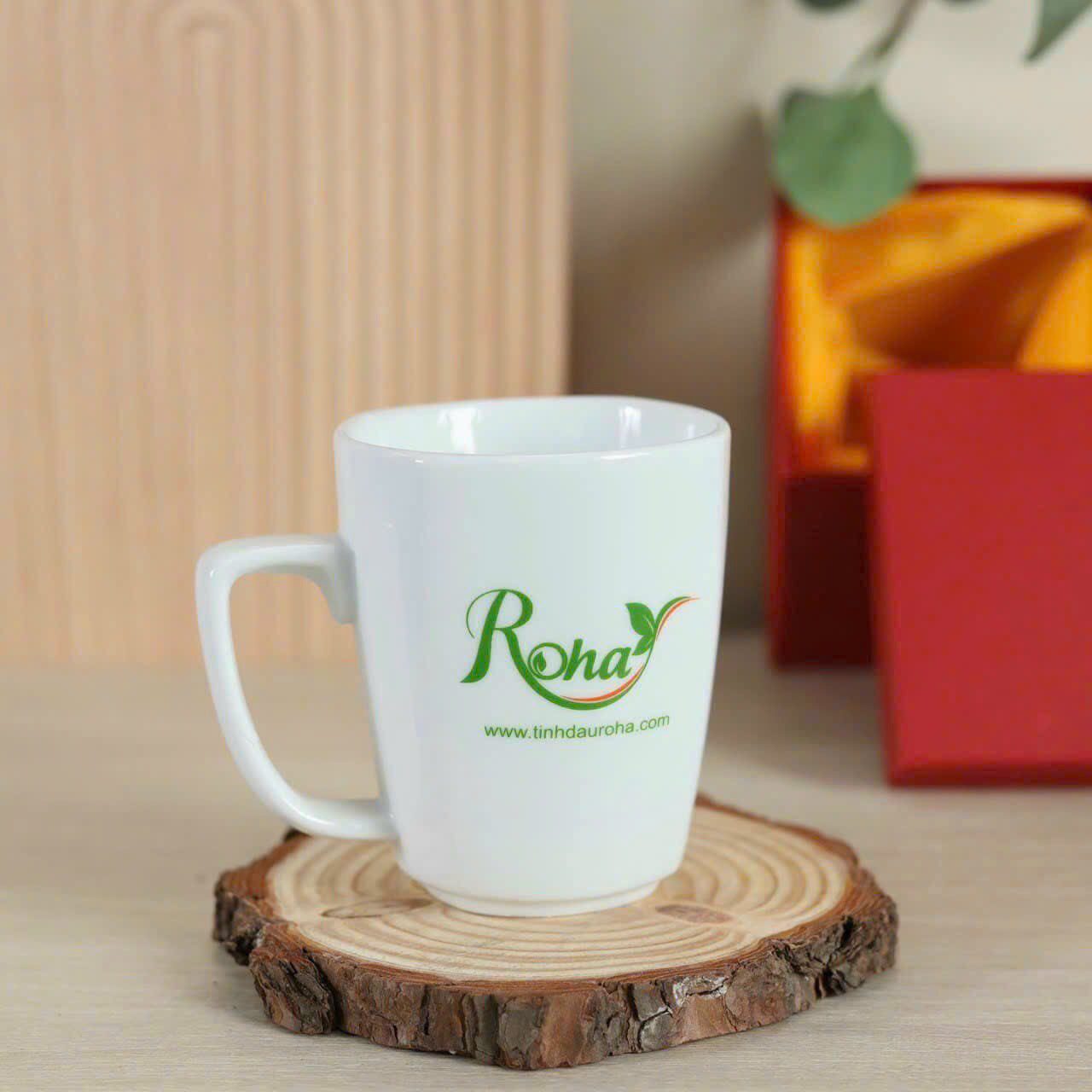 Ly sứ In logo quà Tặng Trung thu