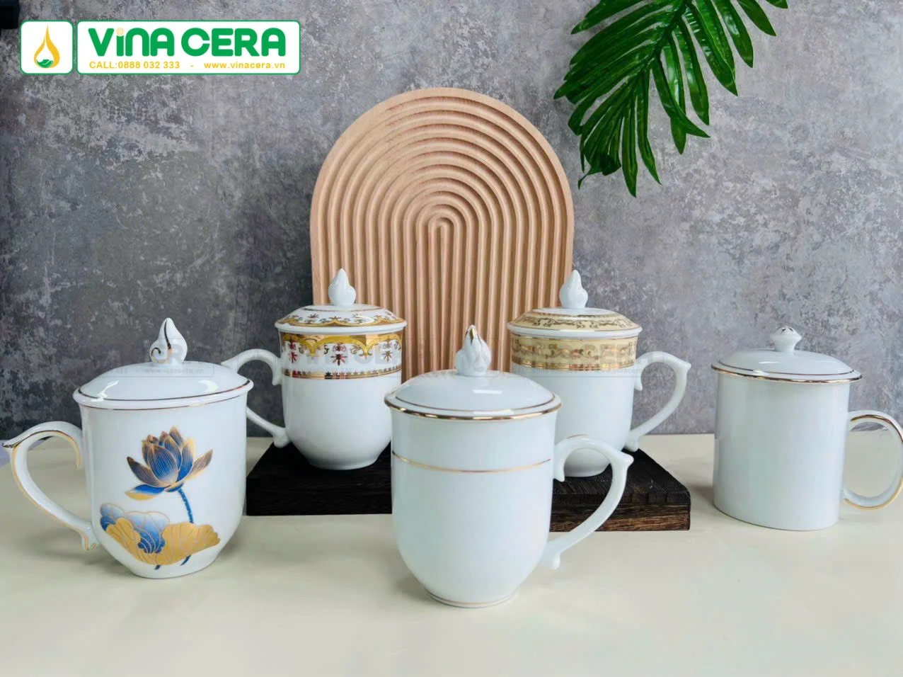Top 100+ Mẫu Ly Sứ Bát Tràng Đẹp, Giá Tốt Mẫu ly sứ có nắp in logo