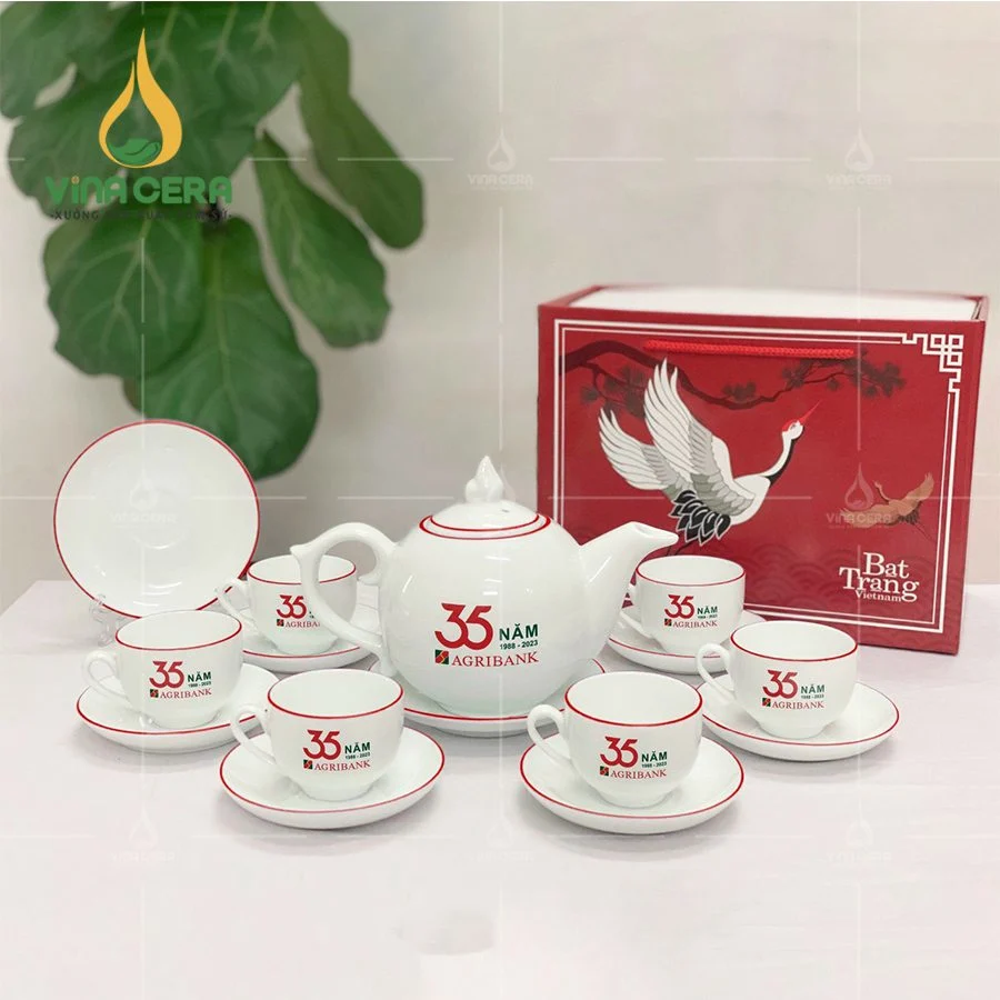Catalog 299+ Mẫu Ấm Chén, Ấm Trà In Logo Quà Tặng Đẹp Mới Nhất ấm chén in logo kỉ niệm