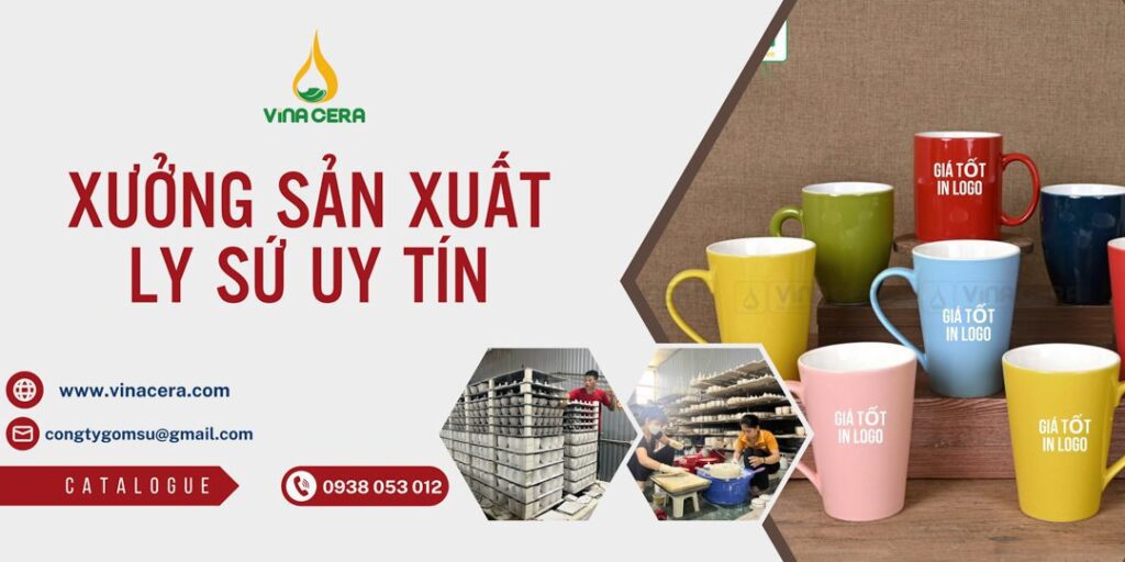Xưởng sản xuất ly sứ