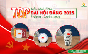 Mẫu quà tặng đai Hội Đảng