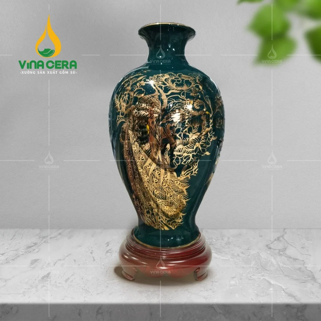 Bình Hút Tài Lộc Cho Người Mệnh Mộc: Cách Chọn & Top Sản Phẩm Đẹp Mai bình hút lộc công đào vẽ vàng
