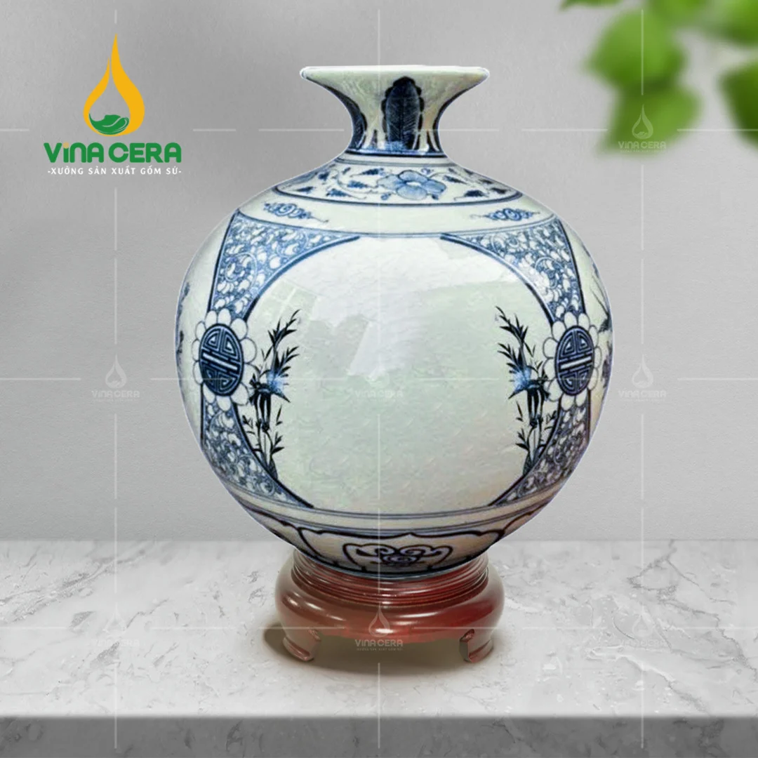 Bình Hút Tài Lộc Cho Người Mệnh Mộc: Cách Chọn & Top Sản Phẩm Đẹp Bình hút lộc men Chu Đậu