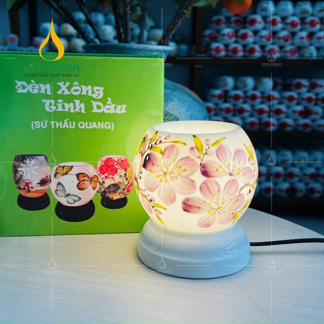 Xưởng Sản Xuất Quà Tặng Gốm Sứ Công Nhân Viên Giá Ưu Đãi Xưởng sản xuất đèn xông tinh dầu bát tràng