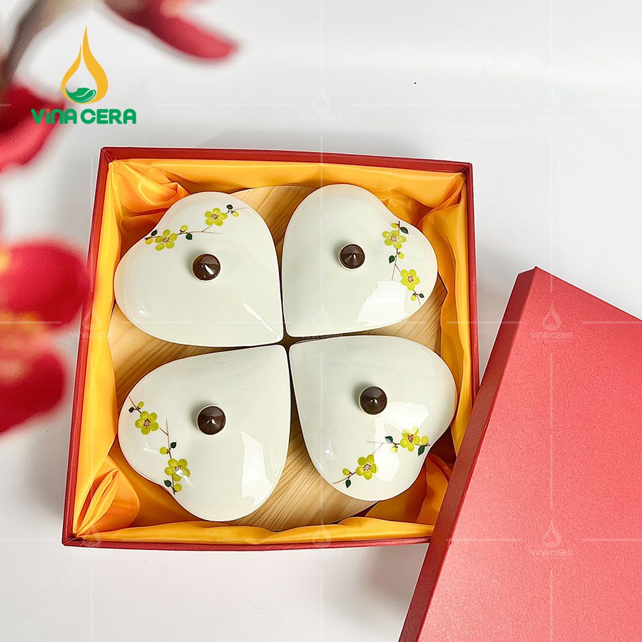 khay đựng mứt tết bằng sứ - Bộ 3 hủ (24)