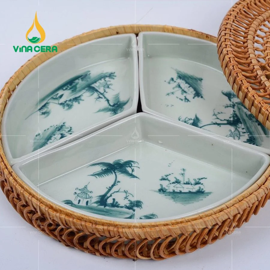 Chọn “Quà Khay Mứt _Tết Thêm Đủ Đầy” khay mut su Bat trang cao cap hoa mat troi 102