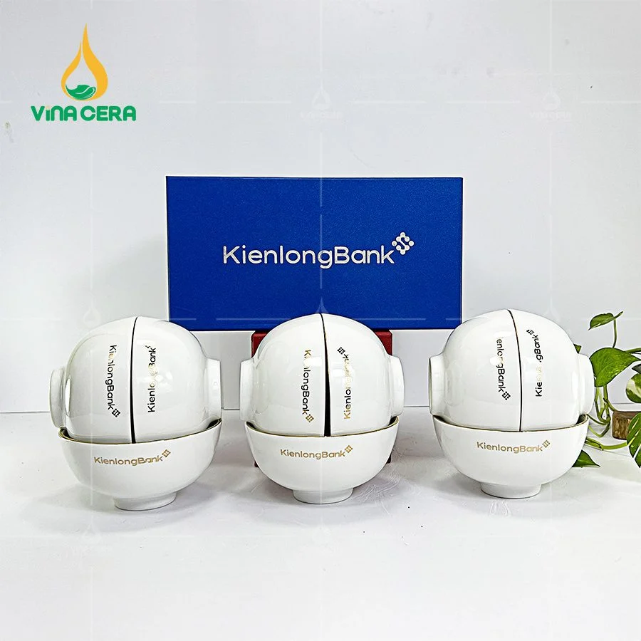 Sản xuất bộ chén dĩa in logo chất lượng cao Xem màu sắc để lựa chọn được bộ chén dĩa tốt