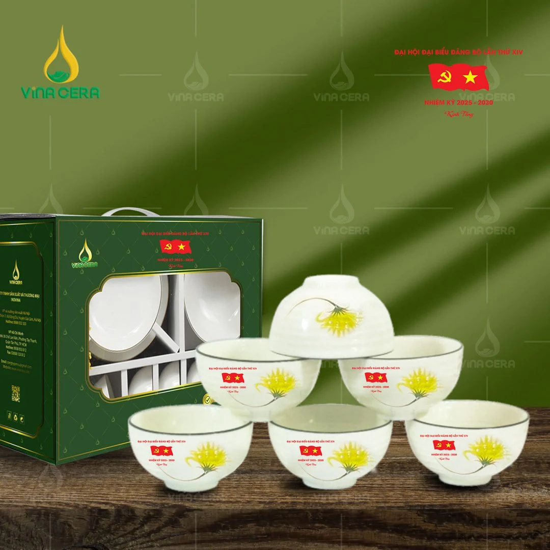 99 Mẫu Quà Tặng Ý Nghĩa Nhân Ngày Thành Lập Quân Đội Nhân Dân Việt Nam 22/12 Bộ bàn ăn in logo Đại hội Đảng