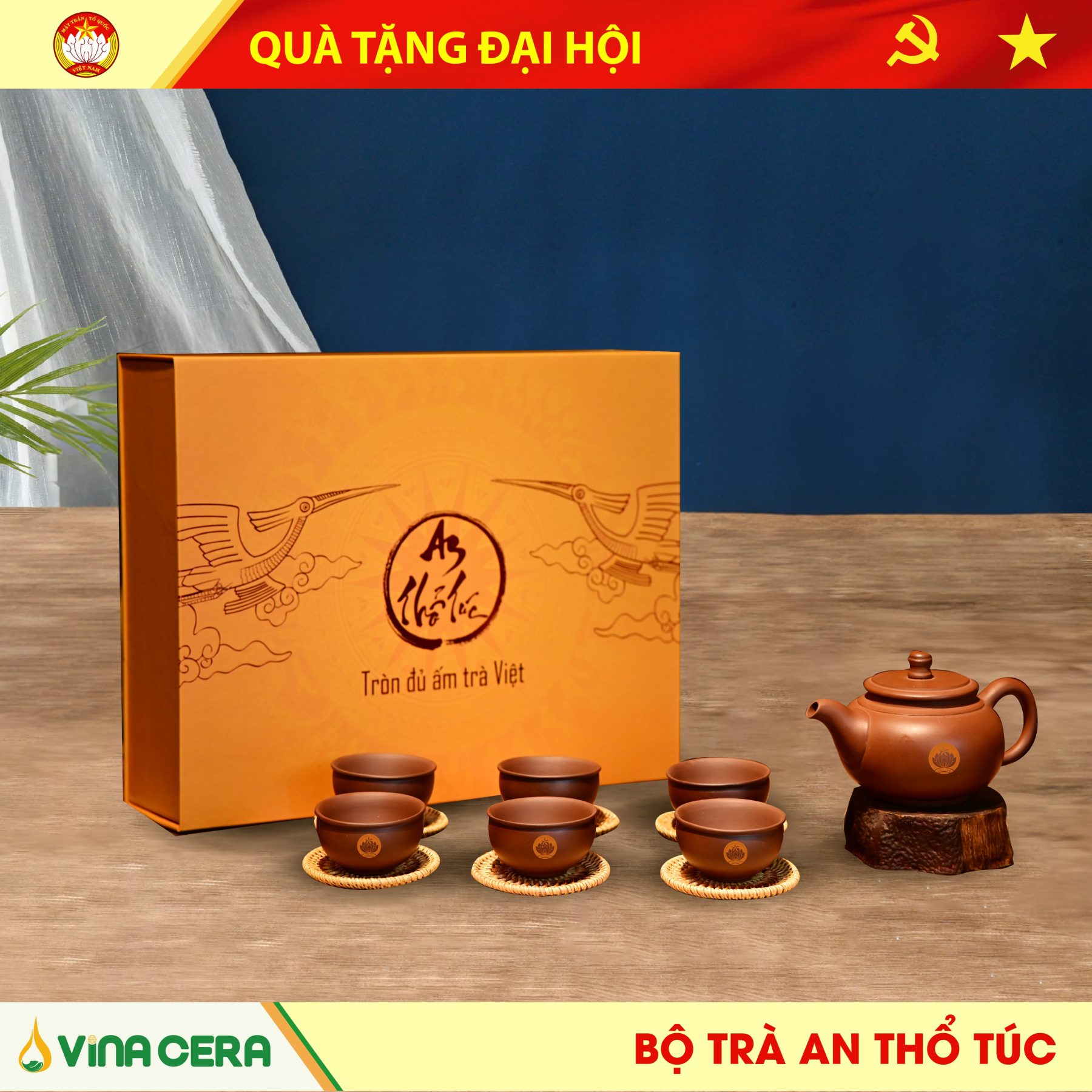 Top 10 Bộ Ấm Trà In Logo Quà Tặng Ấn Tượng Nhất 2024 Bộ ấm trà quà tặng đại hội