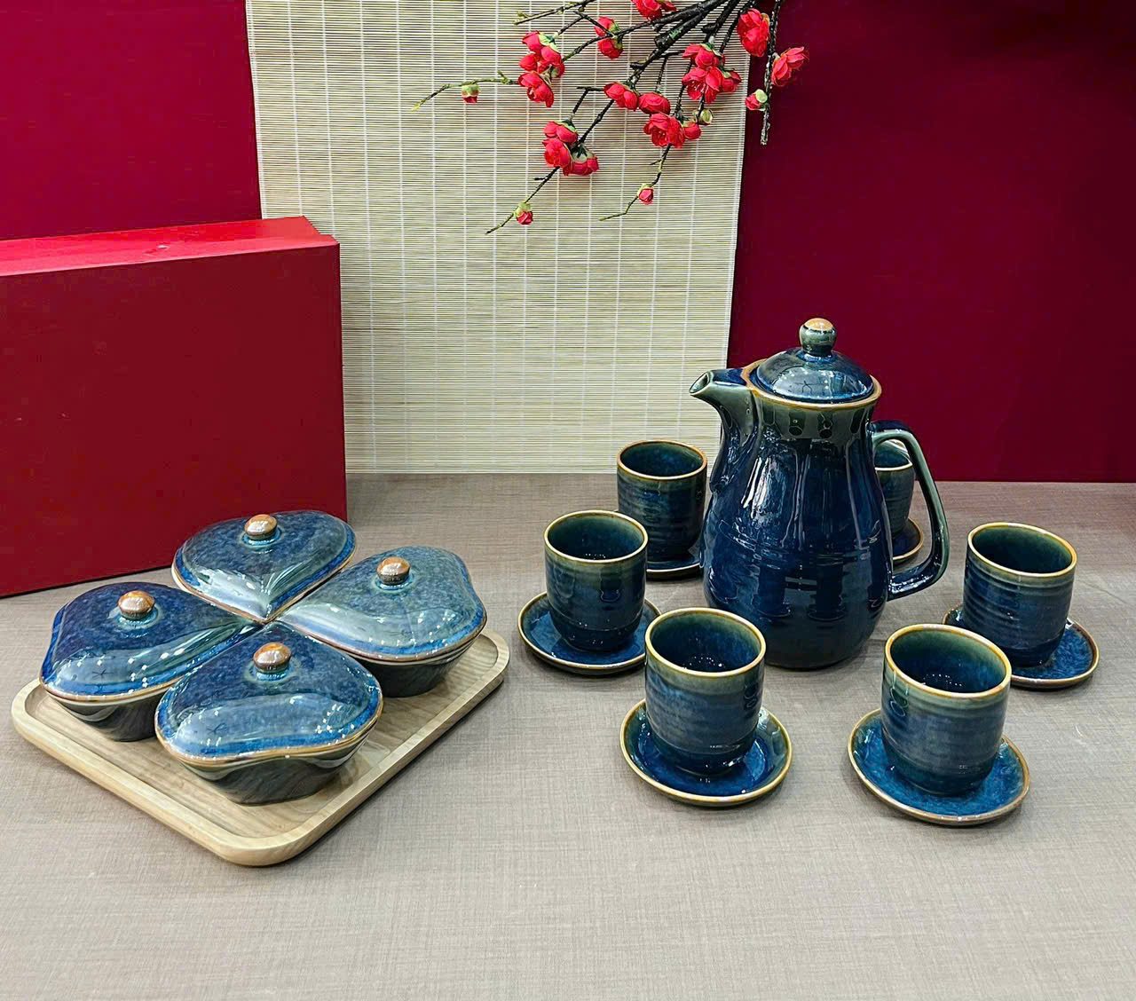 Bộ Ấm Tích pha trà Bát Tràng (2)