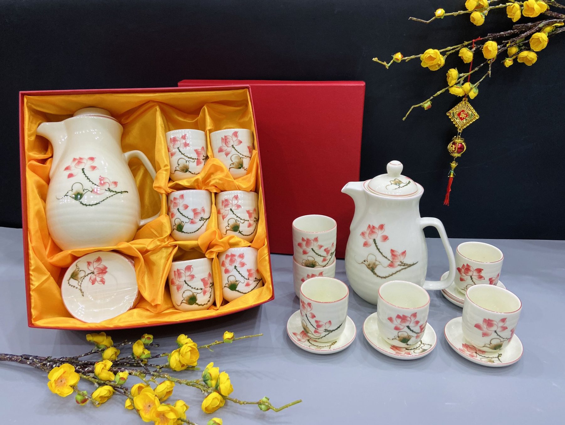 Bộ Ấm Tích pha trà Bát Tràng (2)