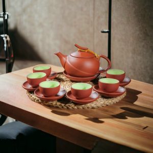 bộ ấm chén Gốm Tử Sa Bát Tràng