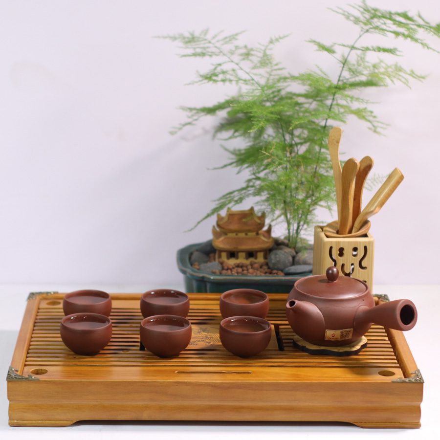 Ấm Trà Bát Tràng Đẹp - Món Quà Tết Ý Nghĩa Cho Mọi Nhà bộ trà an thổ túc