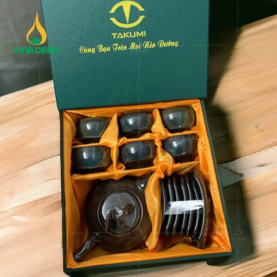 Khám Phá Vẻ Đẹp Huyền Bí Của Ấm Chén Hỏa Biến - Di Sản Nghệ Thuật Việt Nam ấm trà hỏa biến in logo